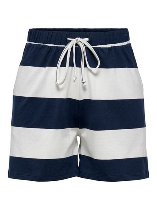 Shorts con goma con rayas marineras Jdy Sky Captain