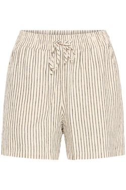 Shorts con goma y cordón rayas B.Young Rainy Day