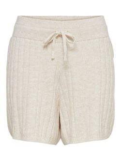 Shorts de punto canalé Only Pumice Stone
