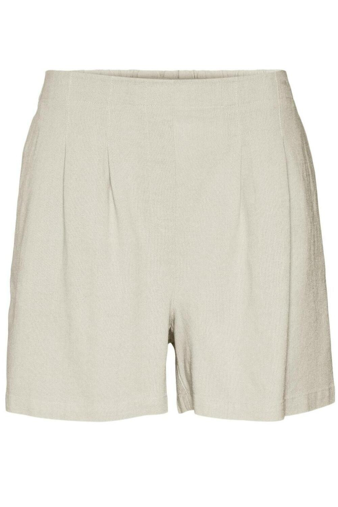 Shorts HW con goma liso Vero Moda Silver Lining