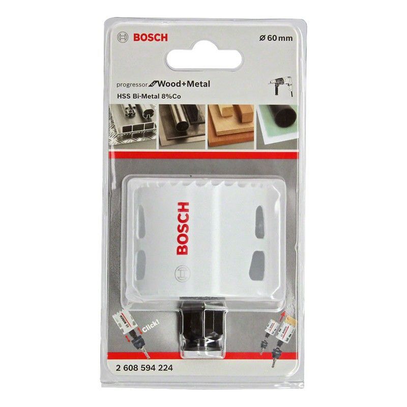 Sierra Corona Bimetal Bosch Progressor Wood Metal 1413H15 Bosch Accesorio para taladro