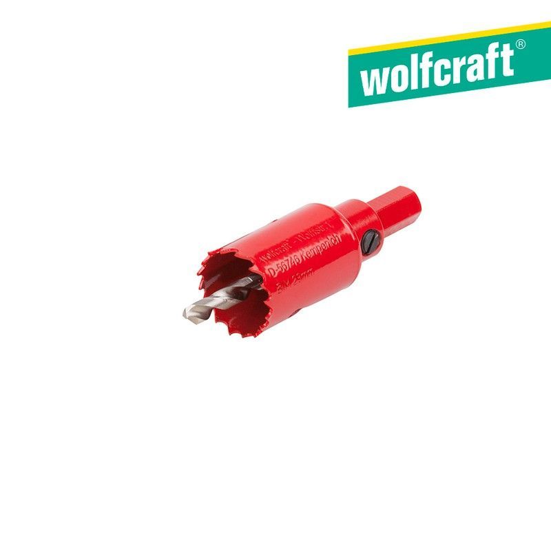 Sierra De Corona Bim Completo Con Adaptador Y Broca Piloto Ø29 5465000 Wolfcraft