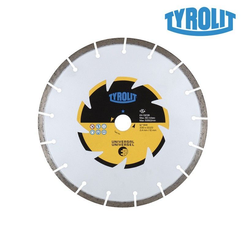 Sierra de diamantec3 230x2,4x22,23 dcub2 tyrolit