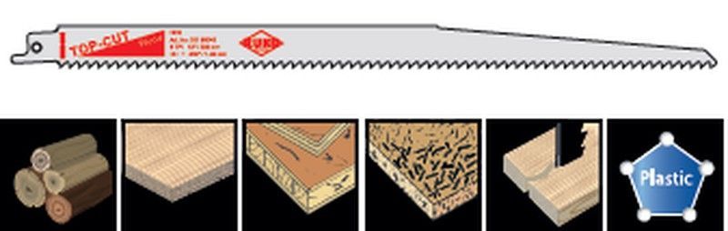Sierra Sable-Madera HCS Larga 300x1.25