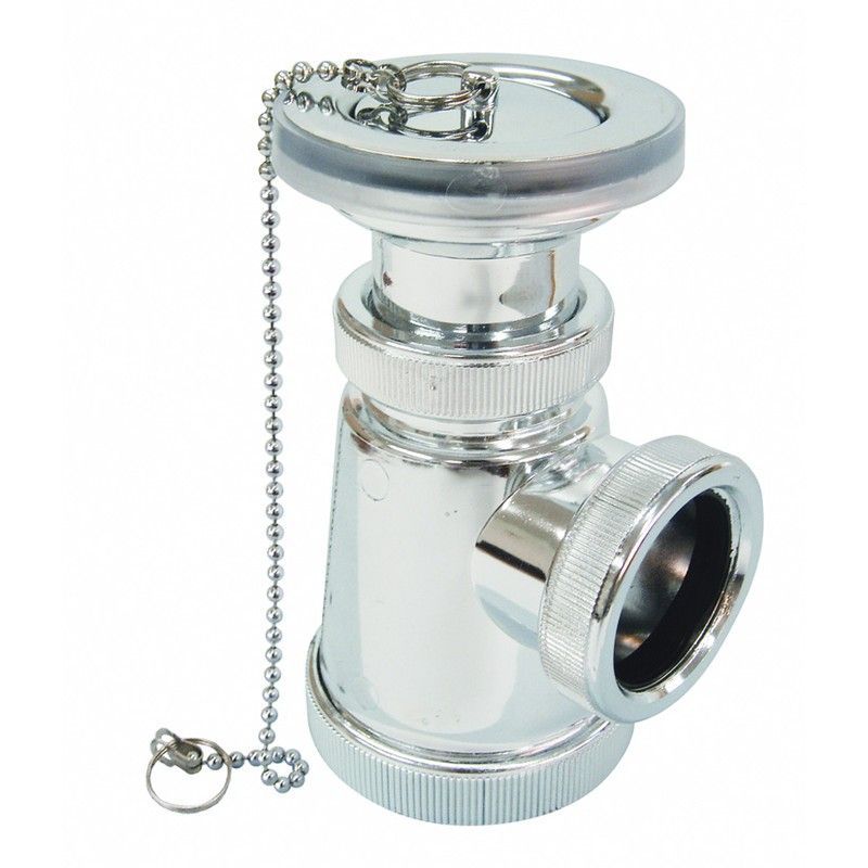 Sifón botella corto CREARPLAST C-24C Sifon Botella Corto Ext.1.1/2-40Mm Cromo