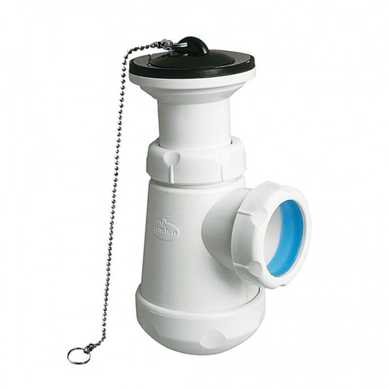 Sifon Botella Corto Valvu S-84 1"1/2X63