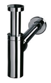 Sifón cilíndrico latón cromado Cabel