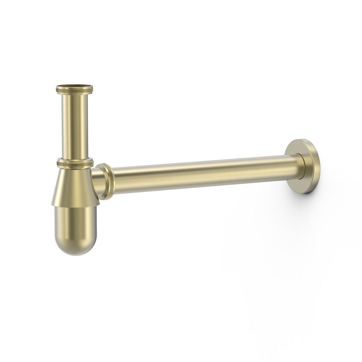 Sifón telescópico tipo botella inspeccionable para lavabo