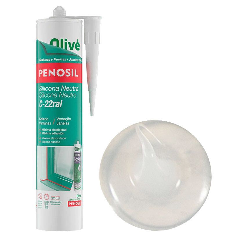 Silicona Neutra C-22 Transparente 300ml