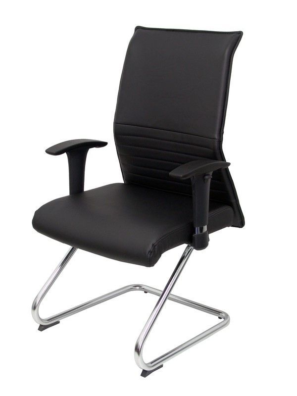 Silla albacete confidente patín en símil piel