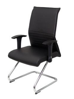 Silla albacete confidente patín en símil piel