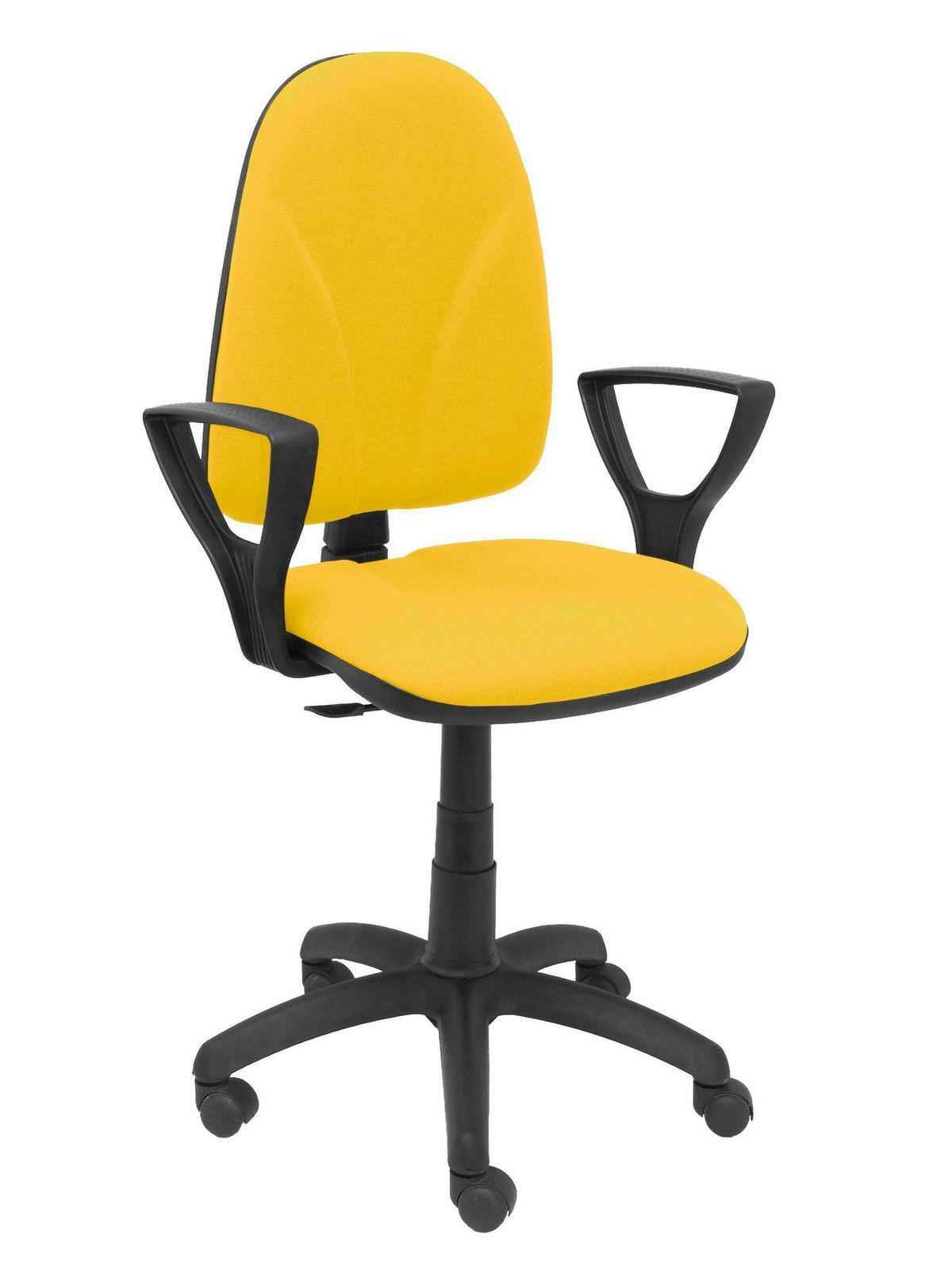Silla Algarra bali amarillo brazos fijos