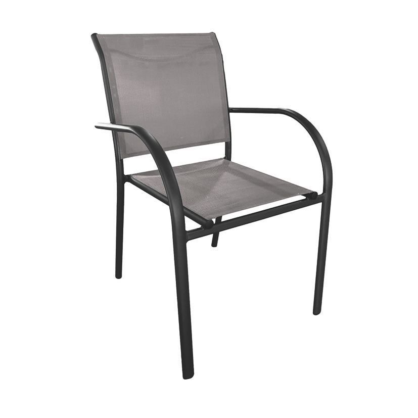 Silla Alum Textilene Apilable Victoria