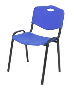 Silla confidente Robledo básica de pvc. Varios colores
