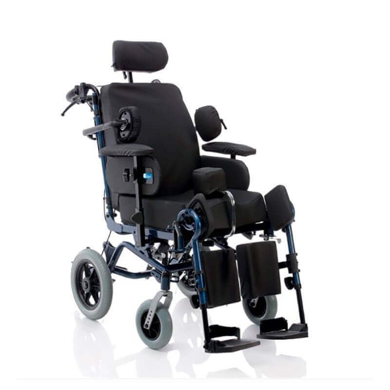 silla de ruedas basculante y reclinable relief go