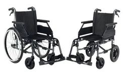 Silla de ruedas de aluminio con freno Apolo Lite