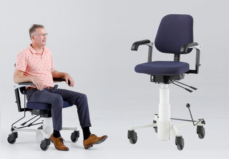 Silla de ruedas de desplazamiento Le Triple Básic