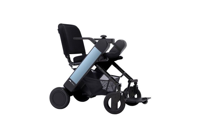 Silla de ruedas erétrica plegable Model F