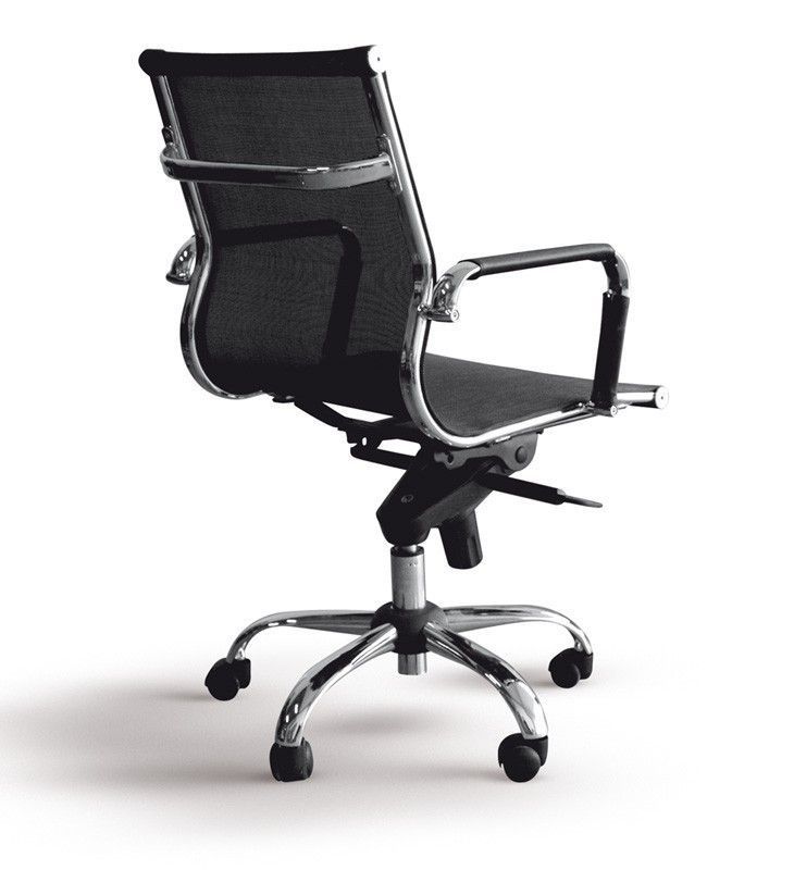 Silla dirección barrax en malla negra