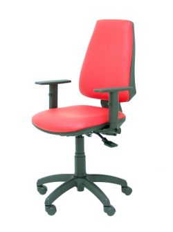 Silla Elche sincro similpiel rojo
