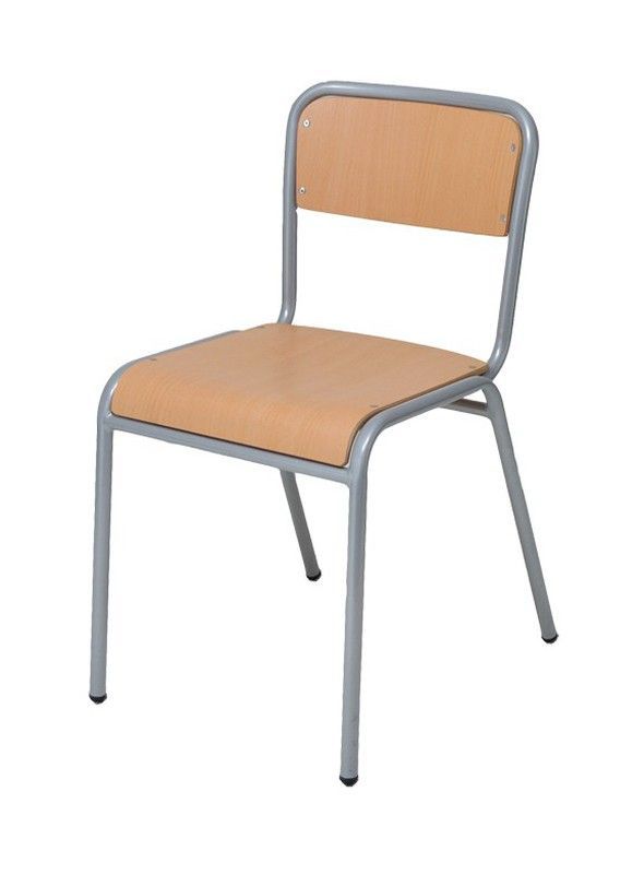 Silla escolar e25 en 4 alturas y distintos acabado