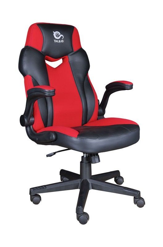 Silla Gaming Talius Crab roja y negra