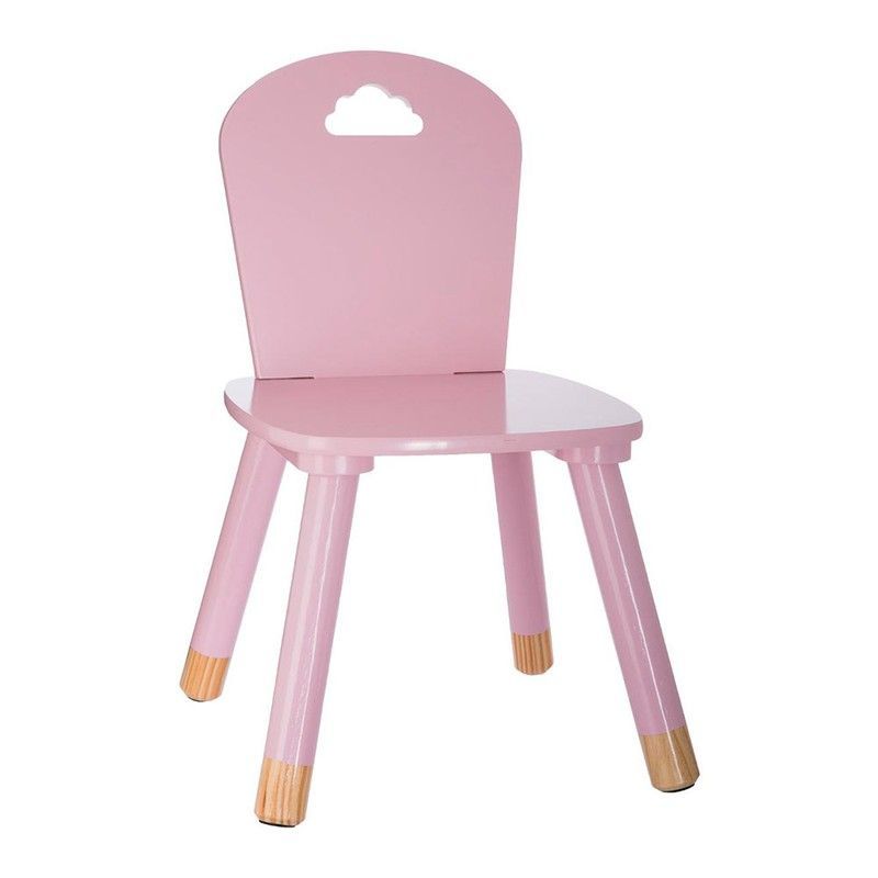 Silla Infantil Color Rosa 32x31.5x50cm