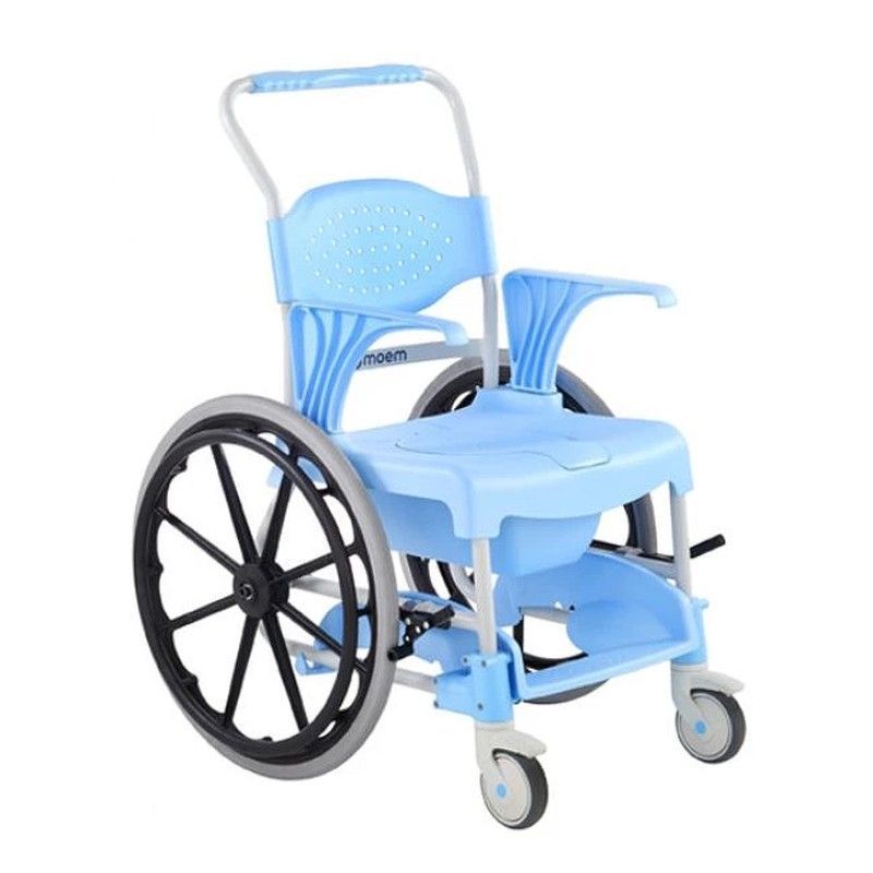 Silla Moem autopropulsable para baño y WC
