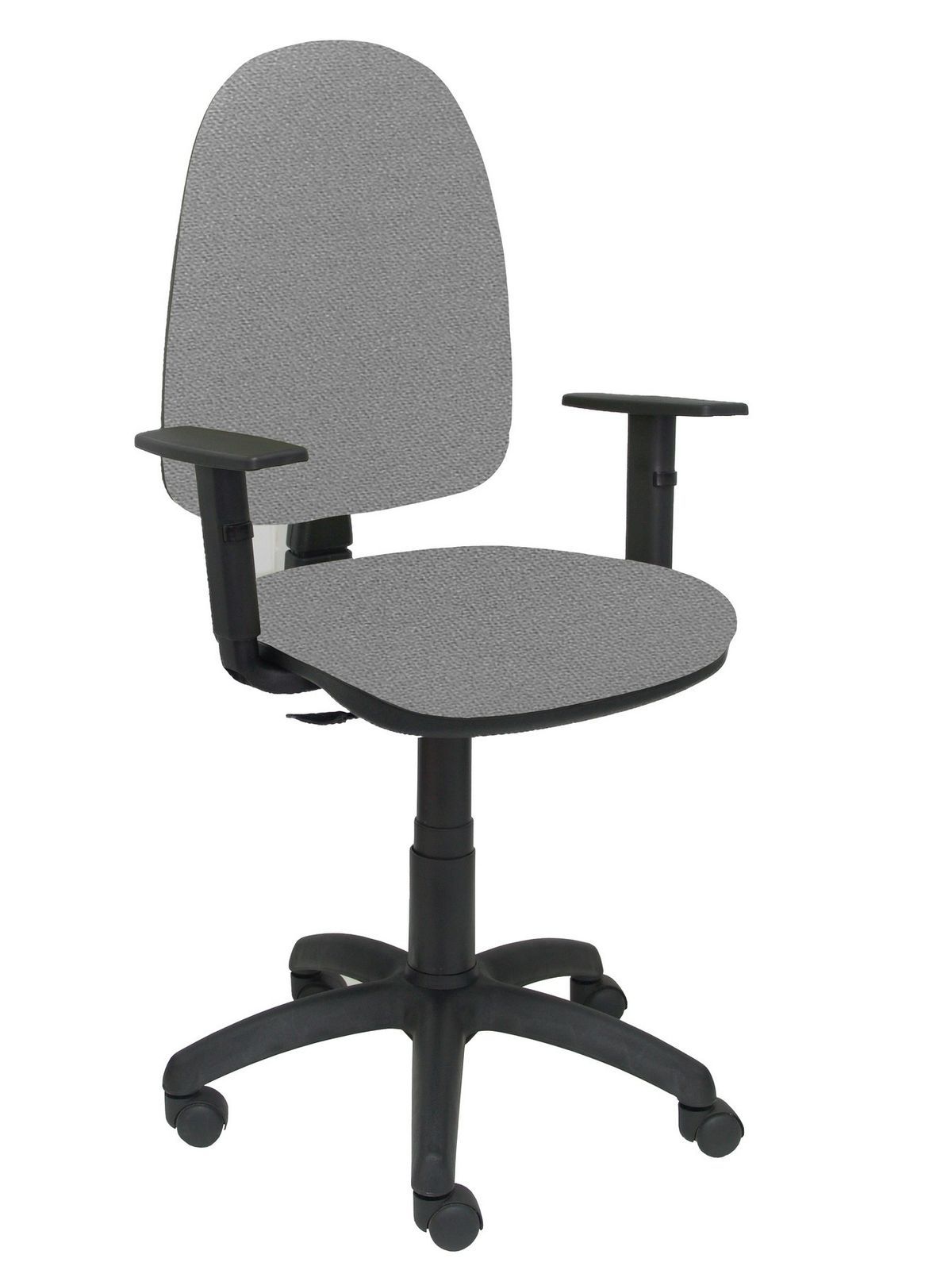 Silla Operativa de oficina Ayna bali gris claro brazos regulables