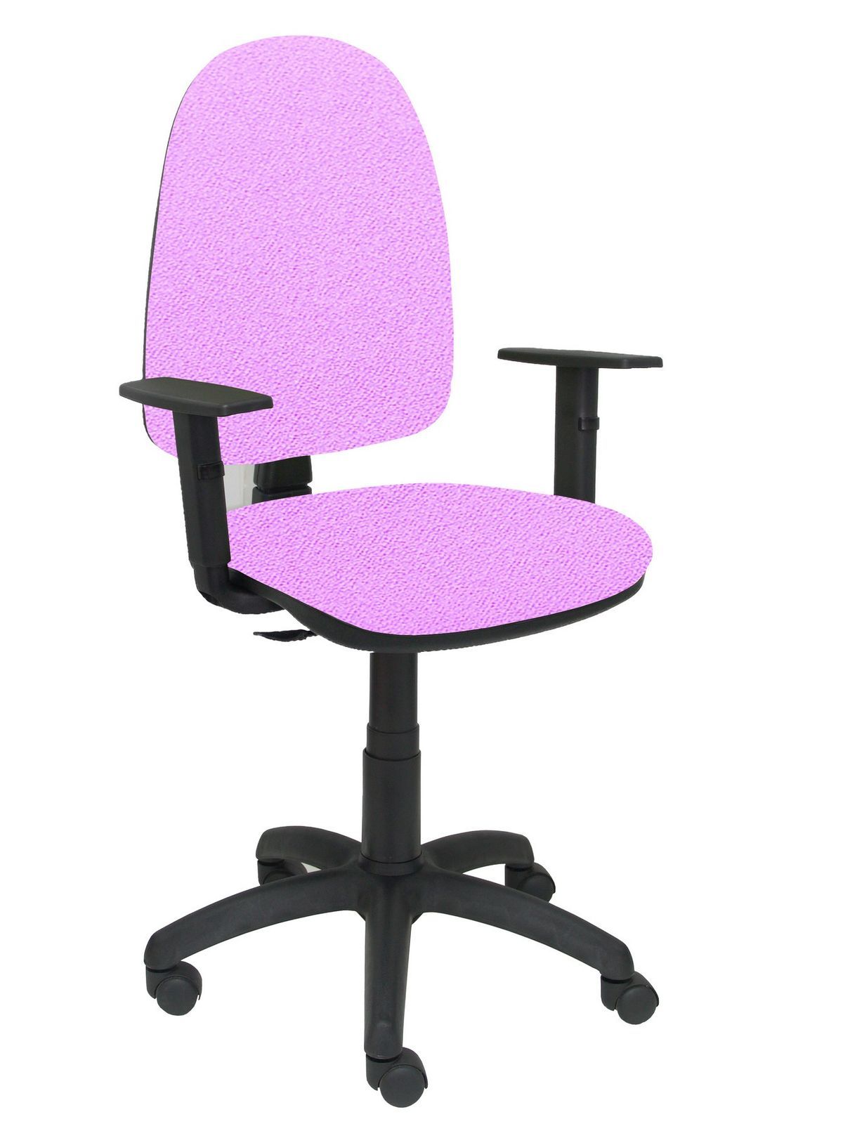 Silla Operativa de oficina Ayna bali lila brazos regulables