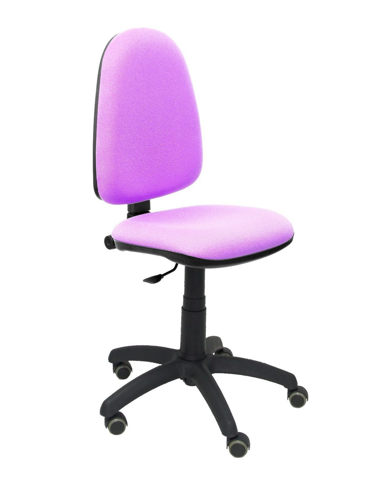 Silla Operativa de oficina Ayna bali lila ruedas de parquet