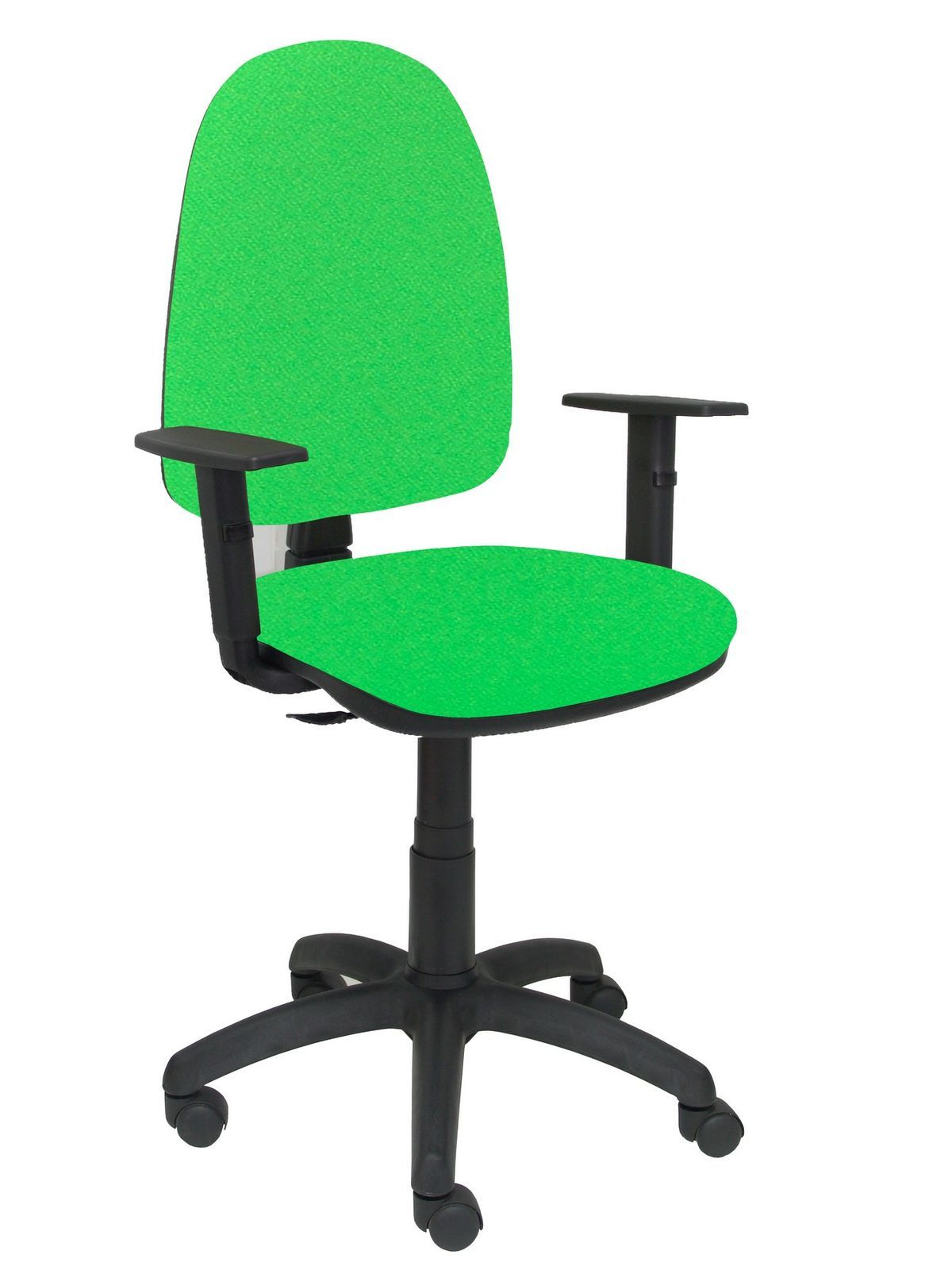 Silla Operativa de oficina Ayna bali verde pistacho brazos regulables