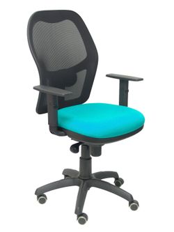 Silla Operativa de oficina Jorquera mallanegra asiento baliverde