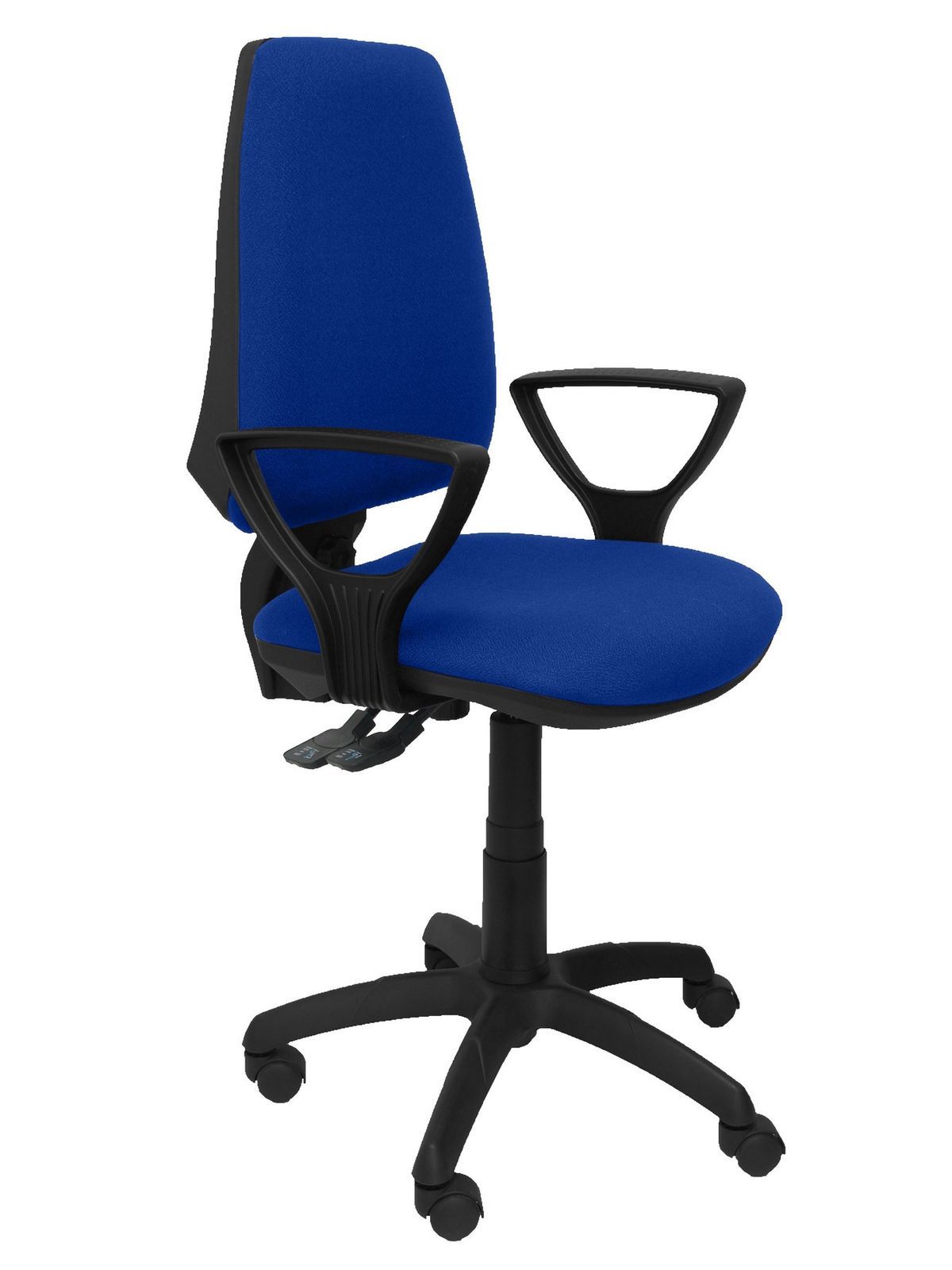 Silla Operativa de oficina modelo  Elche S brazos golf bali color azul