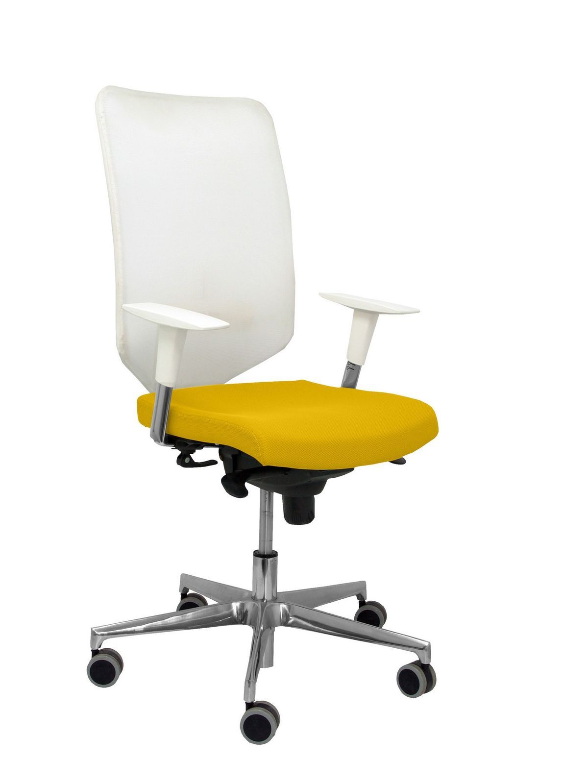 Silla Operativa de oficina Ossa Blanca bali amarillo