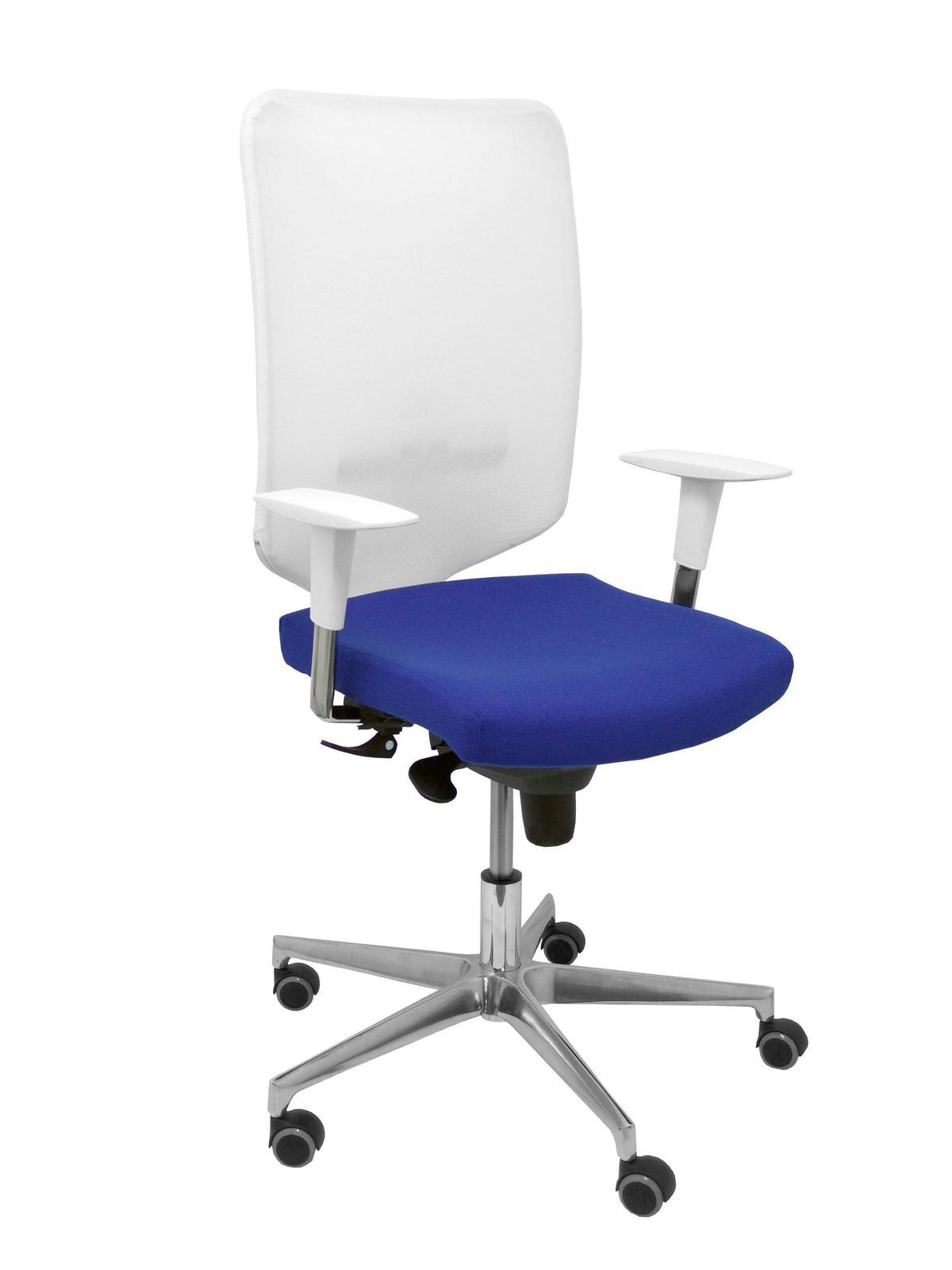 Silla Operativa de oficina Ossa Blanca bali azul