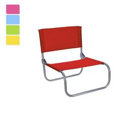 Silla plegable de playa (colores surtidos)