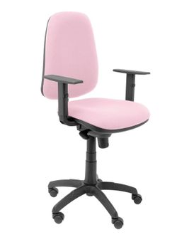 Silla Tarancón bali rosa con brazos regulables