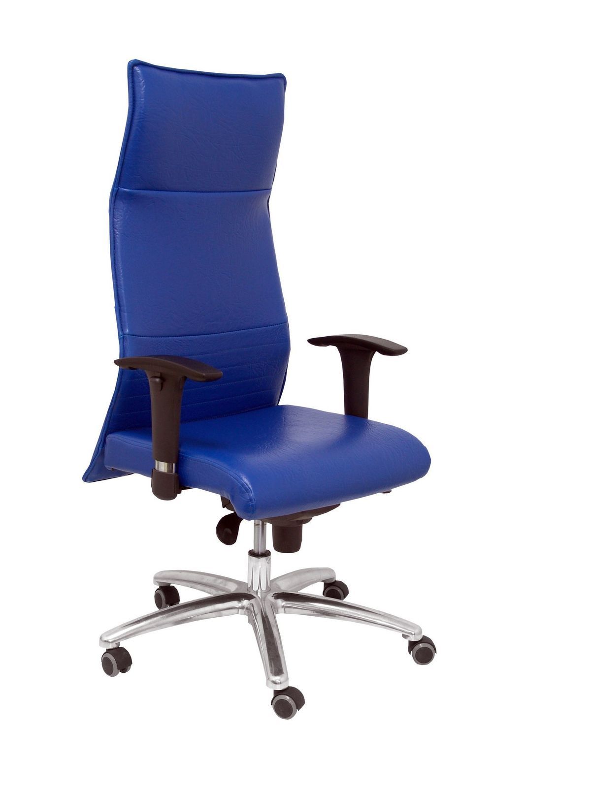Sillón Albacete XL similpiel azul hasta 160kg