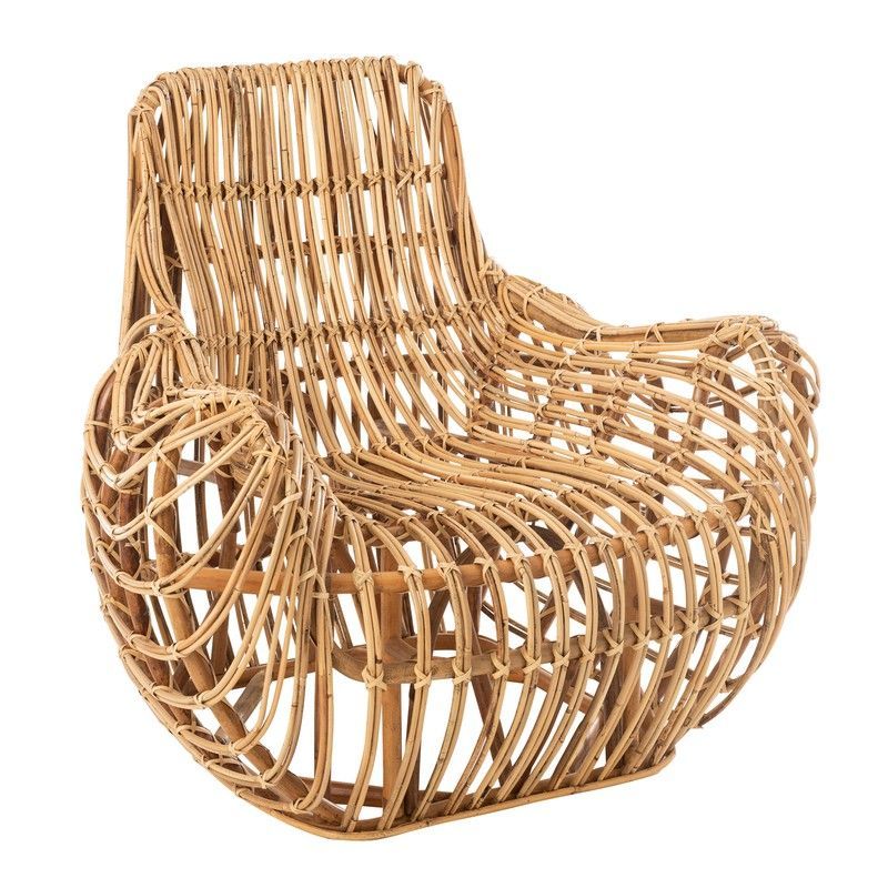 Sillón Ana de Caña, 87x99x89 cm