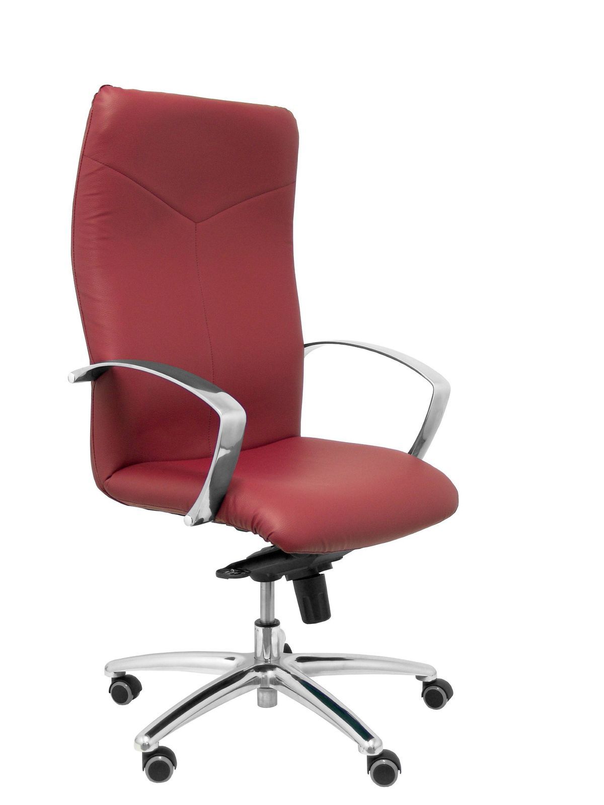 Sillón de Dirección Caudete similpiel burdeos
