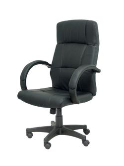 Sillón de dirección simil piel negro