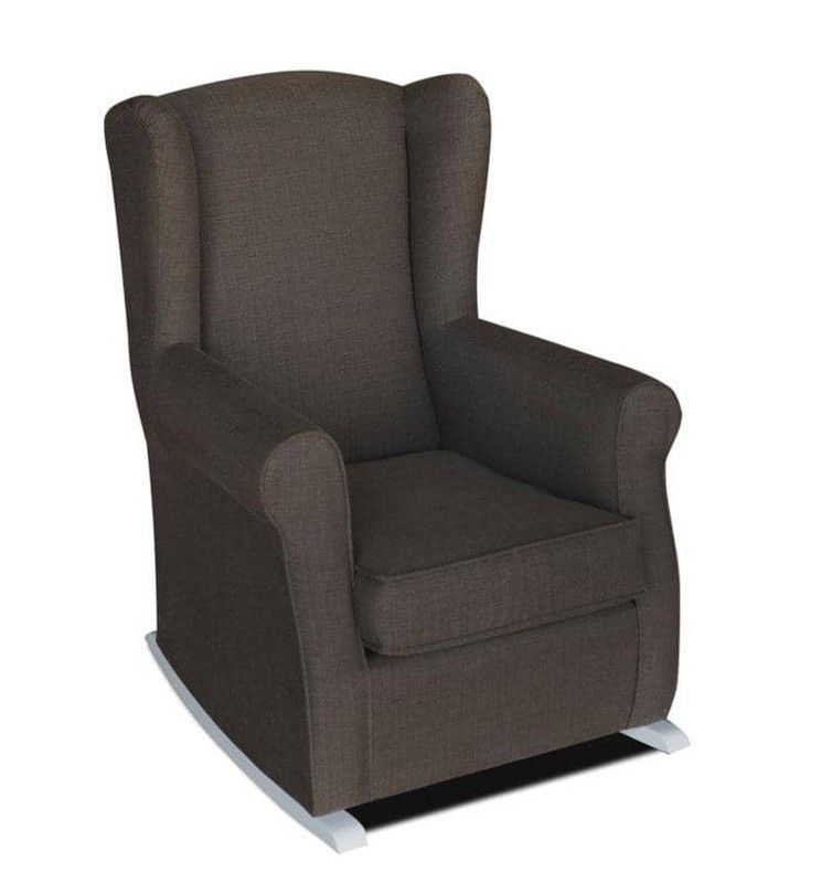 Sillón de lactancia Natale de Roa tela en color gris