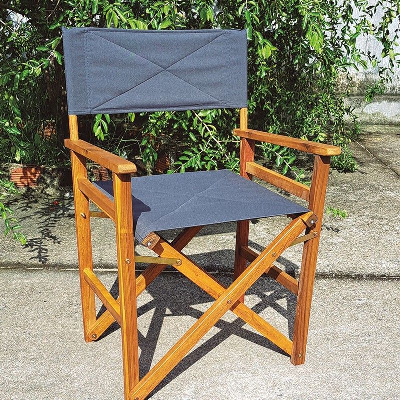 Sillón Director Madera Acacia. 2 Uds