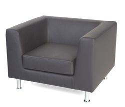 Sillón para sala de espera de 1 plaza