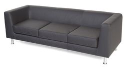 Sillón para sala de espera de 3 plazas