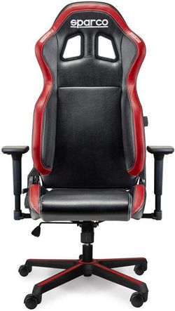 Sillon piel oficina-gaming de Sparco