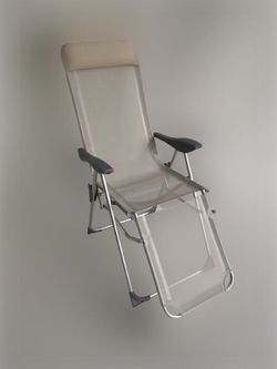 Sillon Relax Aluminio Textileno