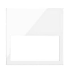 Simon 100 Marco mínimo 1 elemento blanco brillante