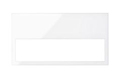 Simon 100 Marco mínimo 2 elementos blanco brillante 10001620-130